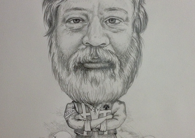 Portraits in Graphite 05 by Gregorio Gary Umali- Filipino Artist Based in New Zealand