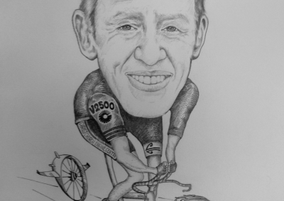 Portraits in Graphite 06 by Gregorio Gary Umali- Filipino Artist Based in New Zealand