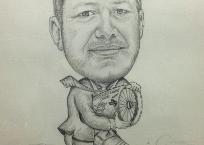 Portraits in Graphite 09 by Gregorio Gary Umali- Filipino Artist Based in New Zealand