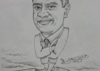 Portraits in Graphite 10 by Gregorio Gary Umali- Filipino Artist Based in New Zealand