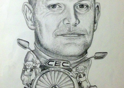 Portraits in Graphite 11 by Gregorio Gary Umali- Filipino Artist Based in New Zealand