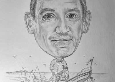 Portraits in Graphite 14 by Gregorio Gary Umali- Filipino Artist Based in New Zealand