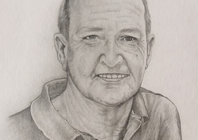 Portraits in Graphite 15 by Gregorio Gary Umali- Filipino Artist Based in New Zealand