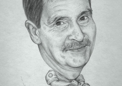 Portraits in Graphite 16 by Gregorio Gary Umali- Filipino Artist Based in New Zealand