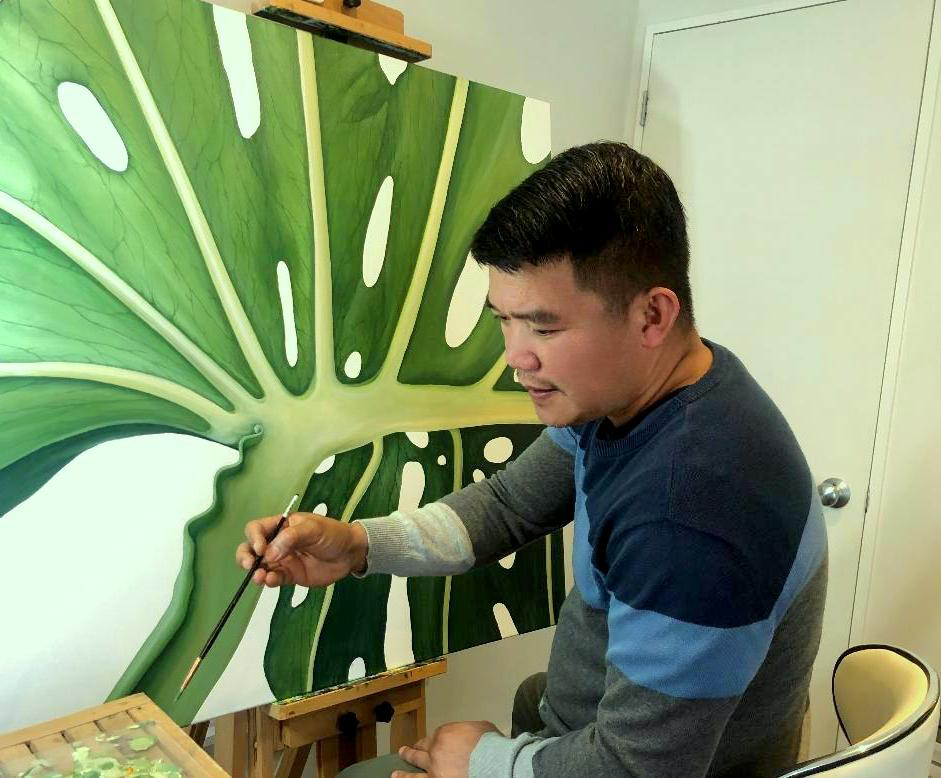 My Monstera by Gregorio Gary Umali-Umali Art-Pinoy Artist My Monstera by Gregorio Gary Umali-Umali Art-Pinoy Artist